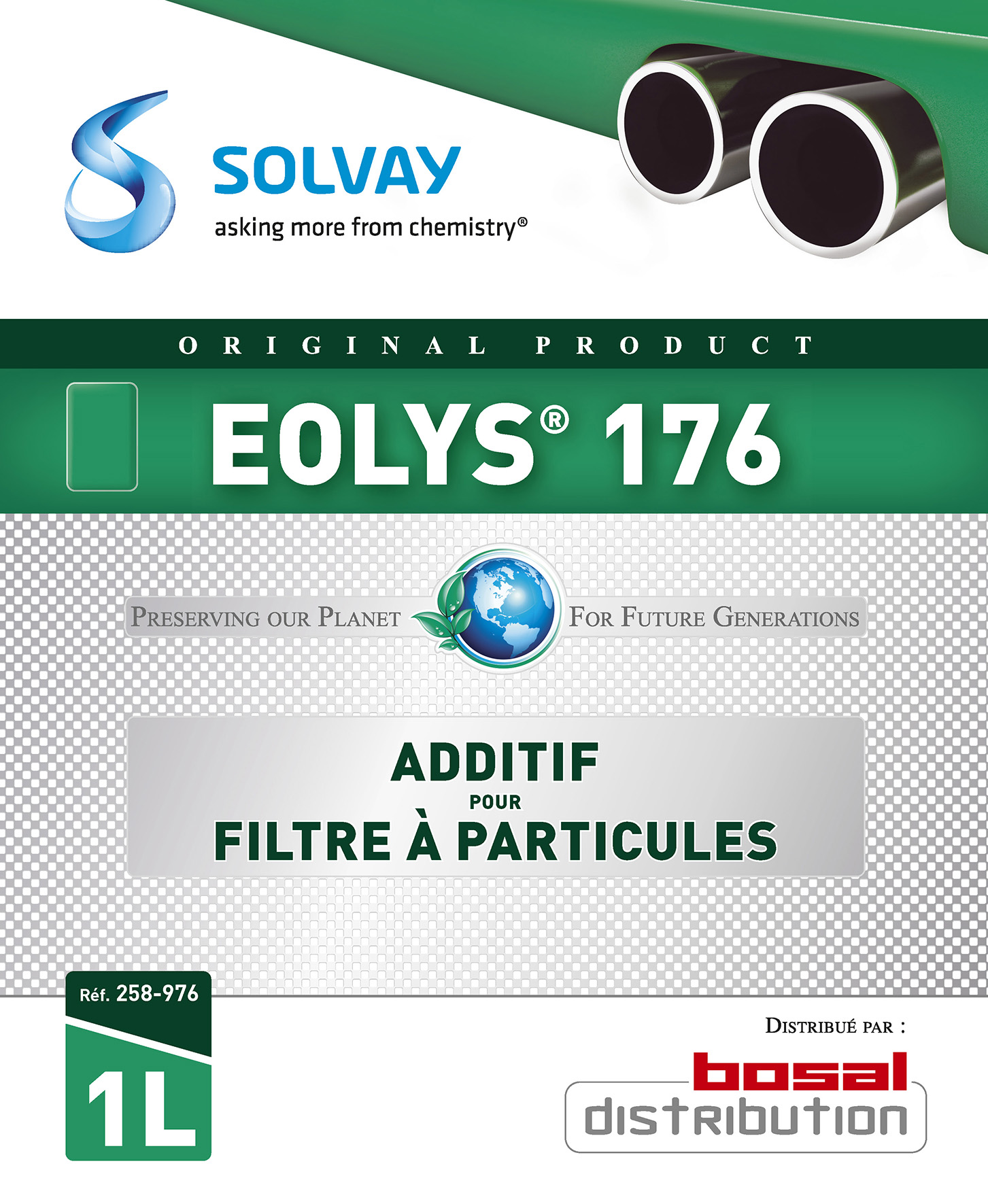 Eolys 176 additif cérine pour fap 1 litre pas cher | Carter-cash
