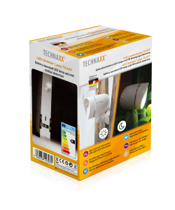 Lampe LED extérieure blanc TECHNAXX TX-107
