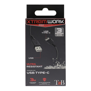 Câble USB-C résistant XTREM WORK 3M
