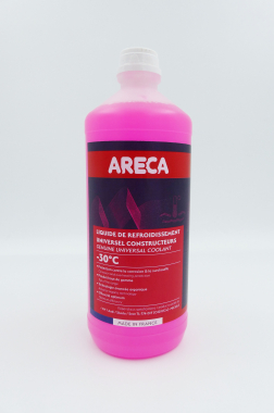 Liquide de refroidissement -30°C ARECA 1 litre (spécial Volkswagen)