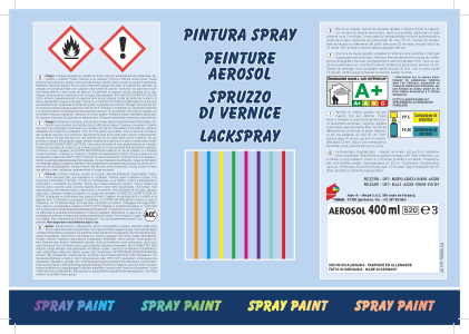 Peinture spray MDD 400 ml navy