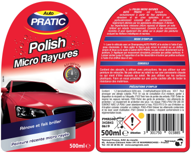Polish micro rayures 500 ml