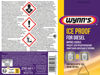 Antigel pour diesel 250 ml WYNN'S