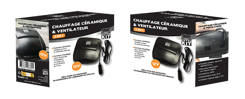 Chauffage ceramique 12v-OTOKIT - Cdiscount Auto