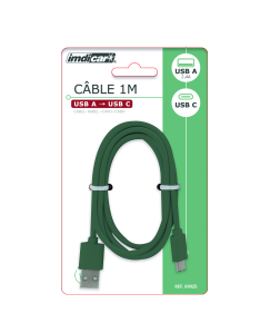 Câble USB-A vers USB-C 1 mètre IMDICAR