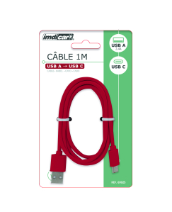 Câble USB-A vers USB-C 1 mètre IMDICAR