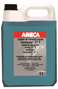 Liquide de refroidissement -37°C ARECA 5 litres (PSA)