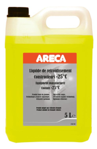 Liquide de refroidissement -25°C ARECA 5 litres (Orgagel type D spécial Renault)